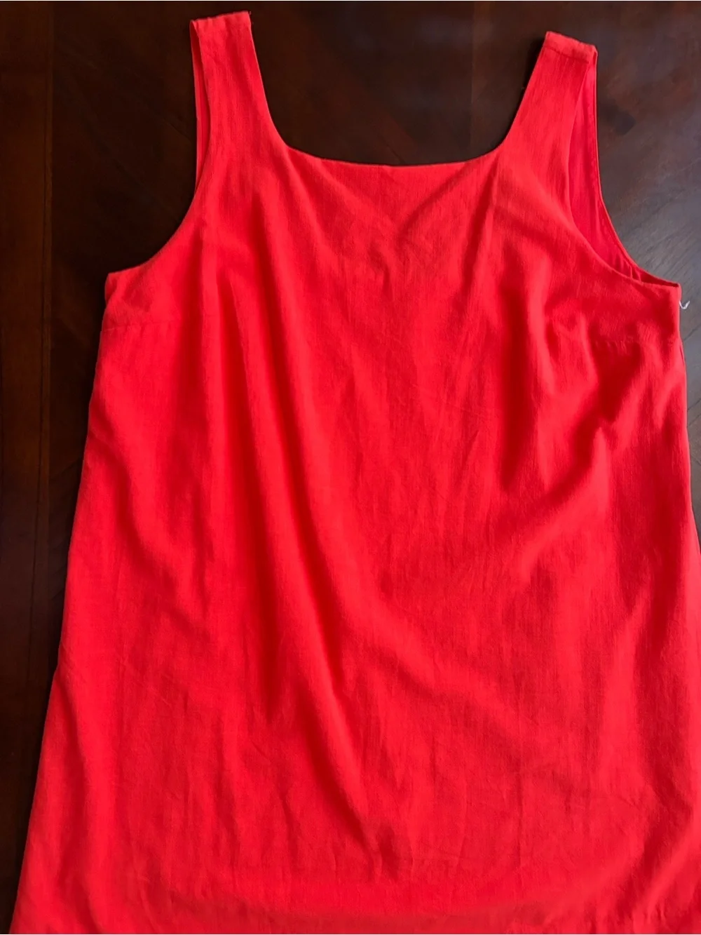 kate spade Bright Orange Scalloped Hem Mini Dress size L